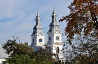 Žemaičių Kalvarijos bokštai. Albina Jasinskaitė